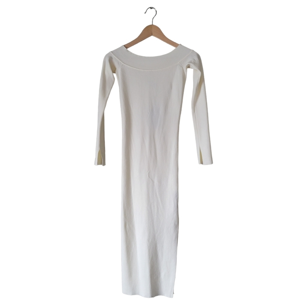 NWT All Saints Alyssa Dress in Chalk White
